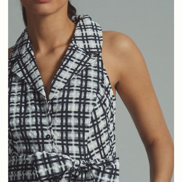 Anthropologie Maeve Mini Shirt Dress - Picture 3 of 7